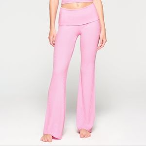 NWT Skims Soft Lounge Foldover Yoga Pant in Cotton Candy